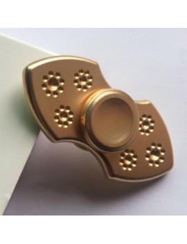 Flower Finger Gyro Novelty Stress Relief Toy Metal Fidget Spinner